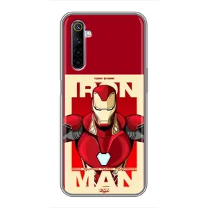 Чехол Супергерой Железный человек на Realme 6 (Iron man)