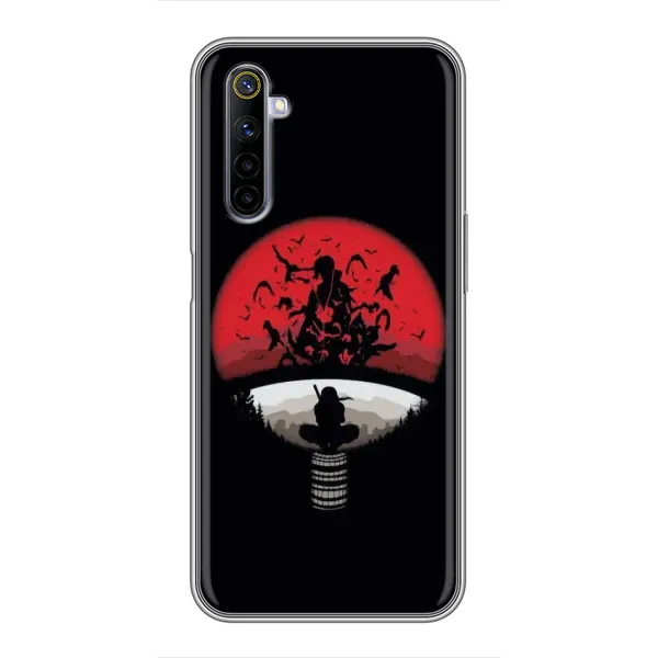 Чехол с рисунком «Итачи на черном» для Realme 6 Чехол с рисунком «Итачи на черном» для Realme 6