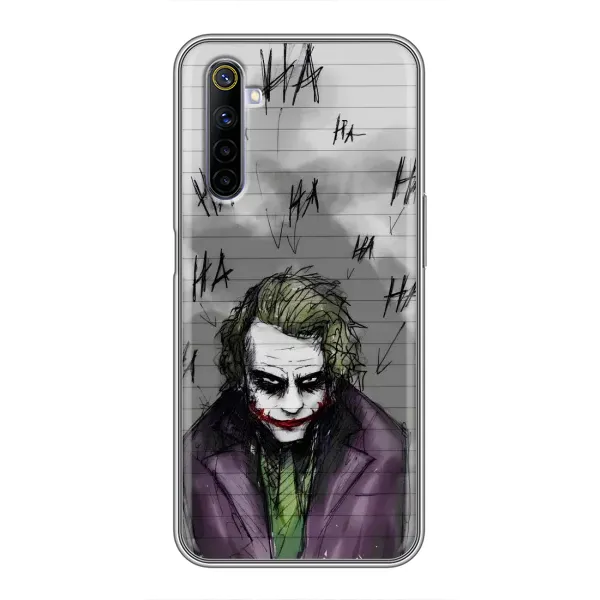 Чехол с рисунком «Joker клоун» для Realme 6 Чехол с рисунком «Joker клоун» для Realme 6
