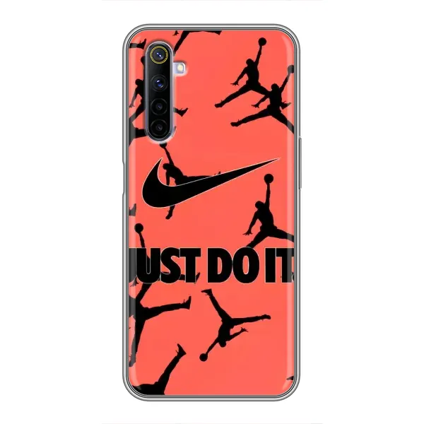 Чехол с рисунком «Just Do It» для Realme 6 Чехол с рисунком «Just Do It» для Realme 6