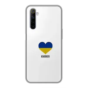 Чехлы силиконовые (Город Харьков) на Реалми 6 (Kharkiv)