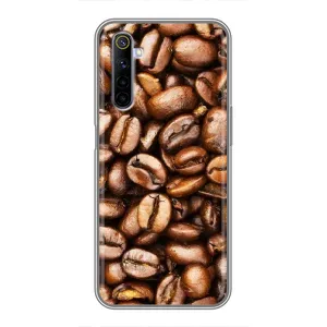 Чохол з зображенням смачної їжі для Realme 6 (Кава)