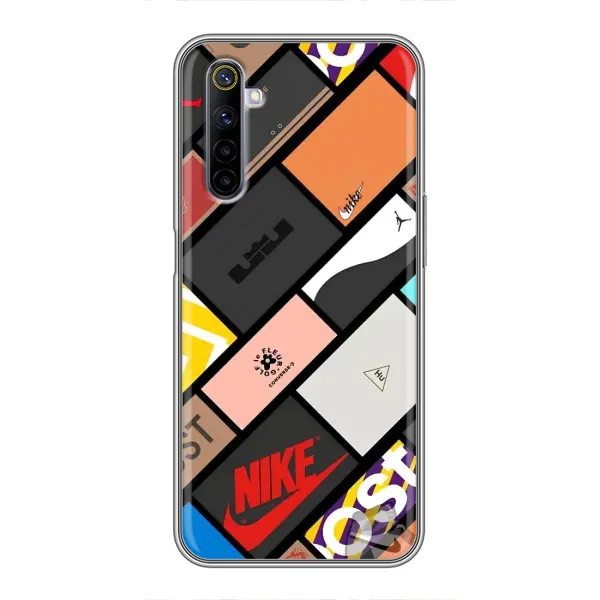 Чехол с рисунком «Коробки» для Realme 6