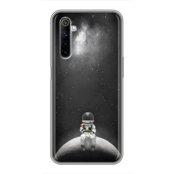 Чехол с рисунком «Космонавт романтик» для Realme 6 Чехол с рисунком «Космонавт романтик» для Realme 6