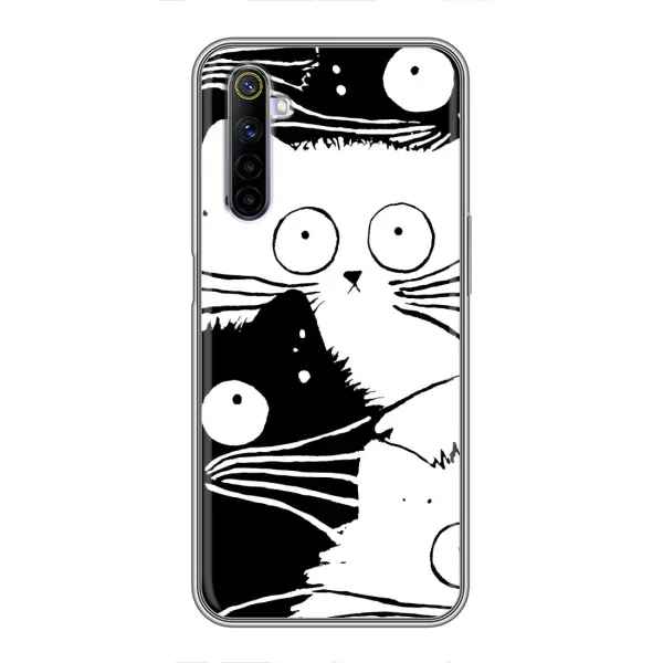 Чехол с рисунком «КОТИКИ» для Realme 6 Чехол с рисунком «КОТИКИ» для Realme 6