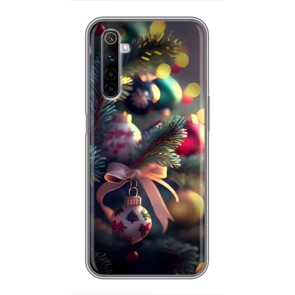 Чехол с рисунком «Красивая елочка» для Realme 6 Чехол с рисунком «Красивая елочка» для Realme 6