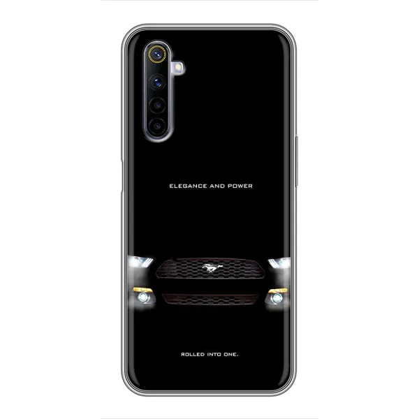 Чехол с рисунком «Черный Land Rover» для Realme 6 Чехол с рисунком «Черный Land Rover» для Realme 6