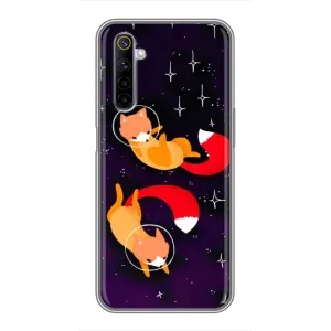 Чехол с Лисичкой для Realme 6 (Лисы)