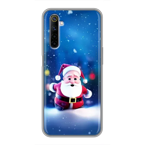 Чехол с рисунком «Маленький Дед Мороз» для Realme 6 Чехол с рисунком «Маленький Дед Мороз» для Realme 6