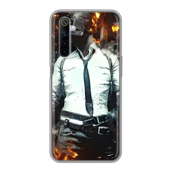 Чехол с рисунком «Man Пубг» для Realme 6 Чехол с рисунком «Man Пубг» для Realme 6