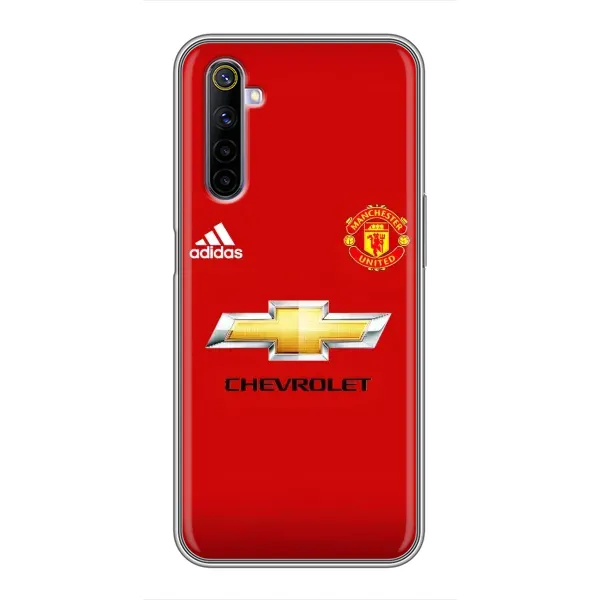 Чехол с рисунком «Man United» для Realme 6 Чехол с рисунком «Man United» для Realme 6