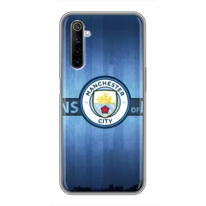Силіконові Чохли з принтом Футбол на Realme 6 (ManCity)