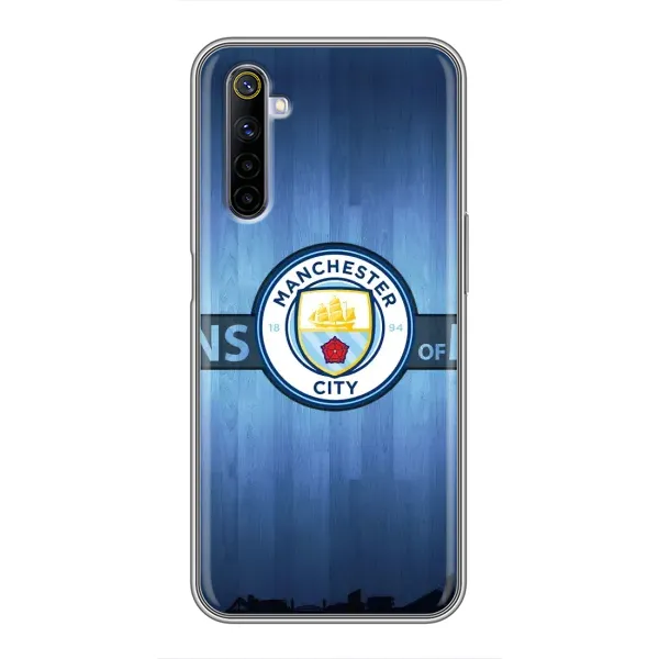 Чехол с рисунком «ManCity» для Realme 6 Чехол с рисунком «ManCity» для Realme 6
