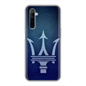 Чехлы с тематикой "Крутые машины" на Realme 6 (Лого Maserati)