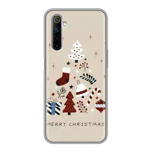 Чохол Санта Клаус для Realme 6 (Merry Christmas)