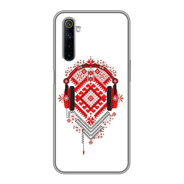 Чехол с рисунком «Модная вышиванка» для Realme 6 Чехол с рисунком «Модная вышиванка» для Realme 6