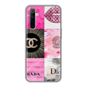 Чохол (Dior, Prada, YSL, Chanel) для Realme 6 (Модніца)