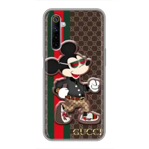 Чохли бренд ГУЧЧІ для Realme 6 (Маус Гуччи)