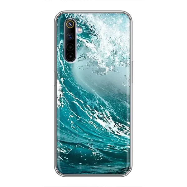 Чехол с рисунком «Морская волна» для Realme 6 Чехол с рисунком «Морская волна» для Realme 6