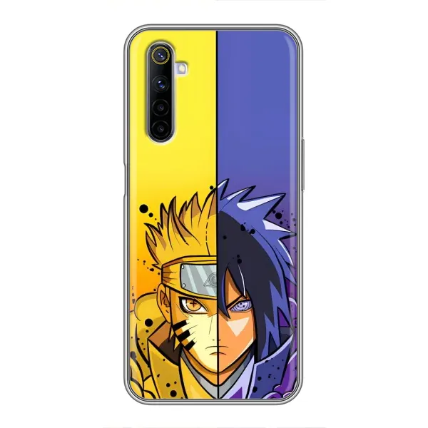 Чехол с рисунком «Naruto Vs Sasuke» для Realme 6 Чехол с рисунком «Naruto Vs Sasuke» для Realme 6