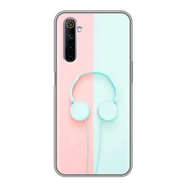 Чехол с рисунком «Наушники» для Realme 6 Чехол с рисунком «Наушники» для Realme 6