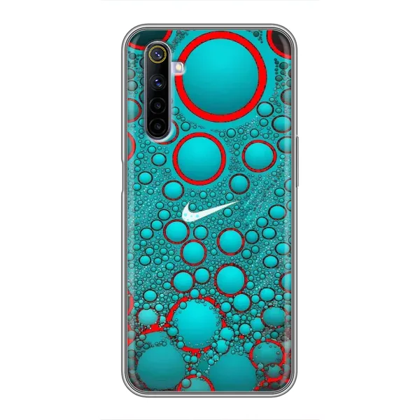 Чехол с рисунком «Найк зеленый» для Realme 6 Чехол с рисунком «Найк зеленый» для Realme 6
