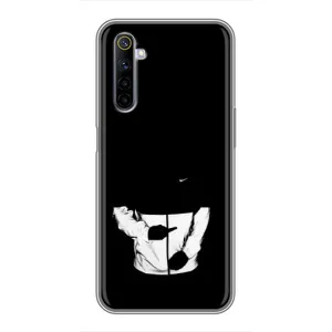 Силиконовый Чехол на Realme 6 с картинкой Nike (Nike стиль)