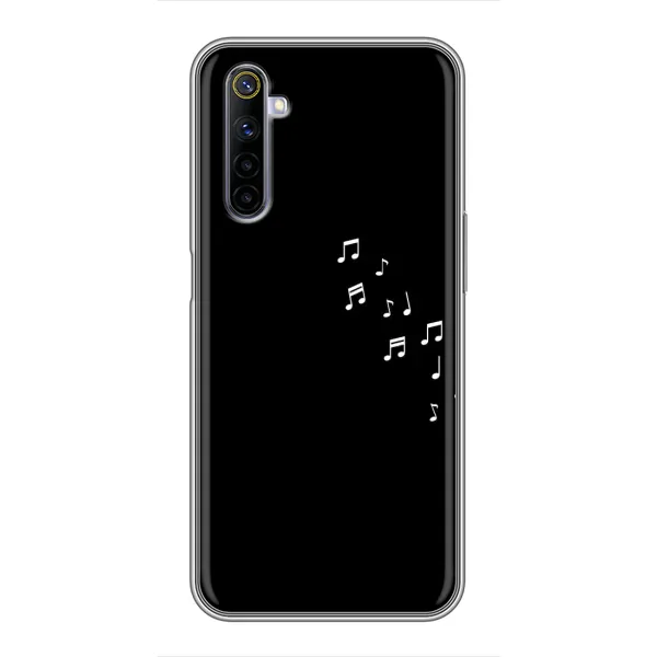 Чехол с рисунком «Ноты» для Realme 6 Чехол с рисунком «Ноты» для Realme 6