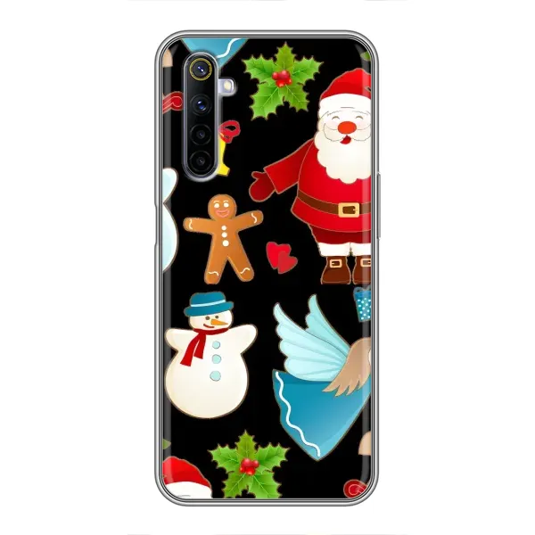 Чехол с рисунком «Новогодний дизайн» для Realme 6 Чехол с рисунком «Новогодний дизайн» для Realme 6