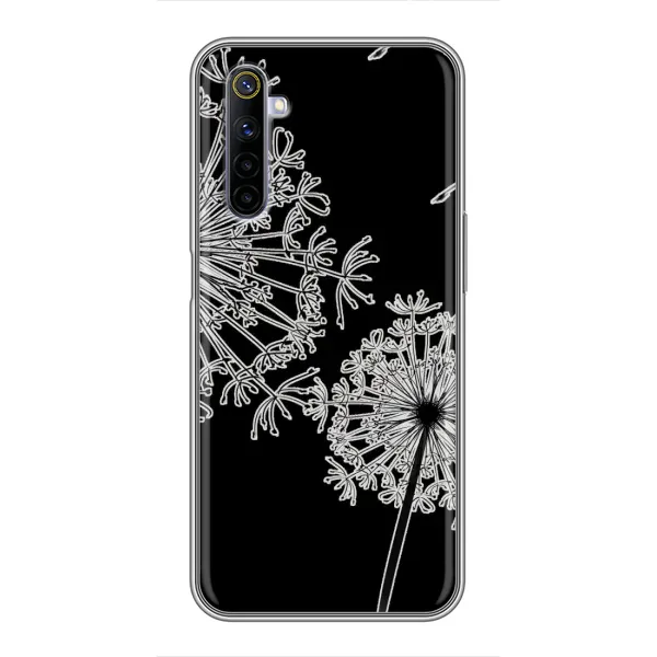 Чехол с рисунком «Одуванчики» для Realme 6 Чехол с рисунком «Одуванчики» для Realme 6