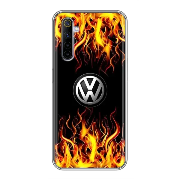 Чехол с рисунком «Огненный Лого» для Realme 6 Чехол с рисунком «Огненный Лого» для Realme 6