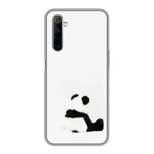 Чехлы с Пандами на Realme 6 (Панда обиделся)