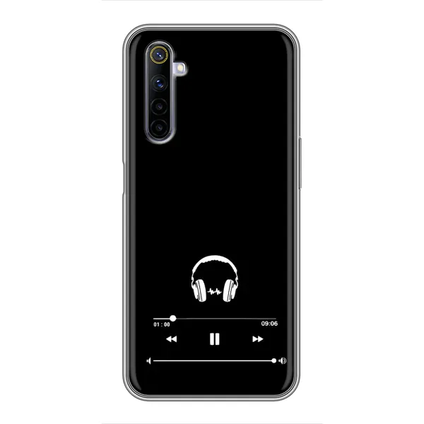 Чехол с рисунком «Плеер» для Realme 6 Чехол с рисунком «Плеер» для Realme 6
