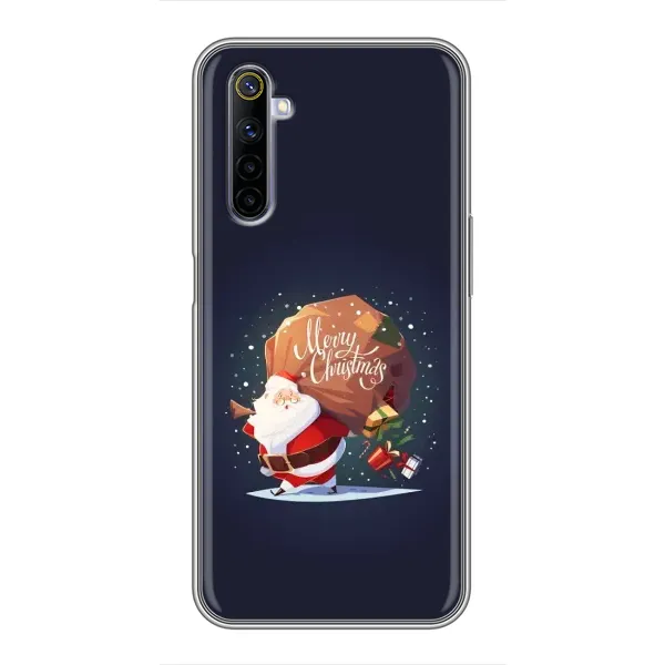 Чехол с рисунком «Подарки от Санты» для Realme 6 Чехол с рисунком «Подарки от Санты» для Realme 6