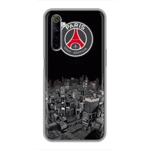 Силіконові Чохли з принтом Футбол на Realme 6 (PSG)
