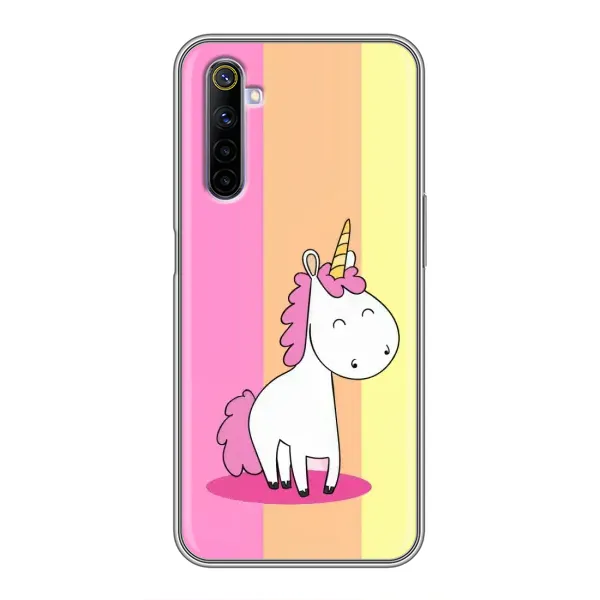 Чехол с рисунком «Радужный Единорог» для Realme 6 Чехол с рисунком «Радужный Единорог» для Realme 6