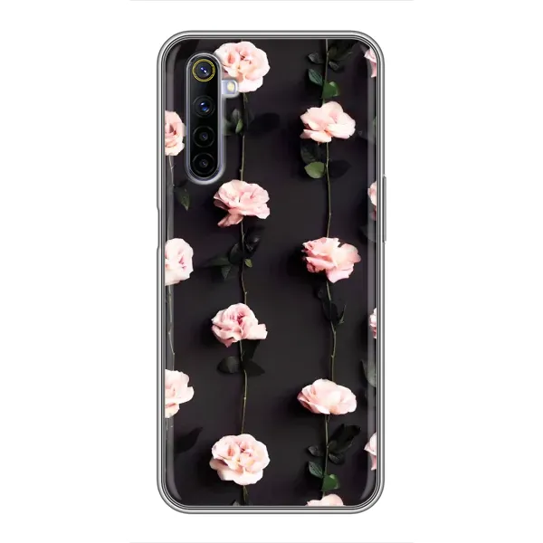 Чехол с рисунком «Розы» для Realme 6 Чехол с рисунком «Розы» для Realme 6