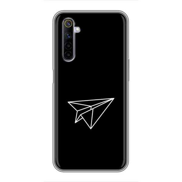 Чехол с рисунком «Самолетик» для Realme 6 Чехол с рисунком «Самолетик» для Realme 6