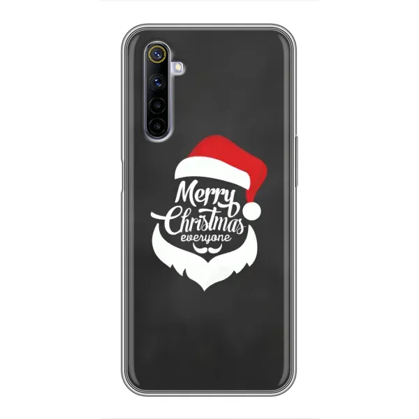 Чехол с рисунком «Санта Крисмас» для Realme 6 Чехол с рисунком «Санта Крисмас» для Realme 6