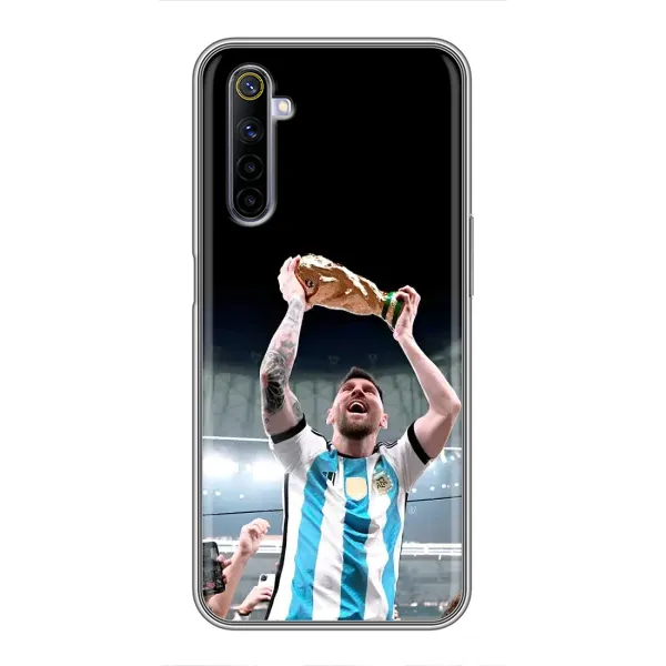 Чехол с рисунком «Счастливый Месси» для Realme 6 Чехол с рисунком «Счастливый Месси» для Realme 6