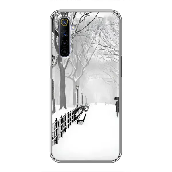 Чехол с рисунком «Снегом замело» для Realme 6 Чехол с рисунком «Снегом замело» для Realme 6