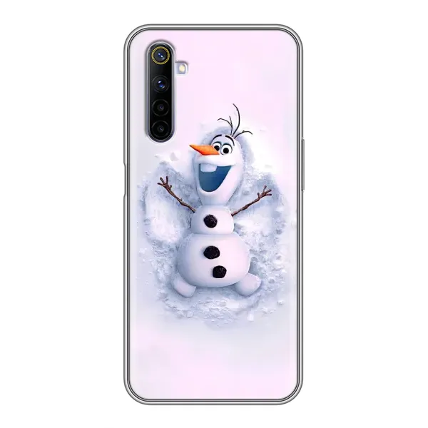 Чехол с рисунком «Снеговик Олов» для Realme 6 Чехол с рисунком «Снеговик Олов» для Realme 6