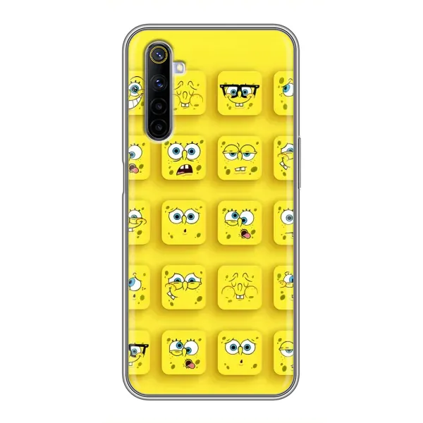 Чехол с рисунком «Спанч-БОБ» для Realme 6 Чехол с рисунком «Спанч-БОБ» для Realme 6