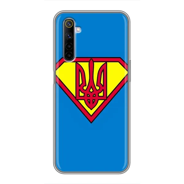Чехол с рисунком «Super - Герб» для Realme 6 Чехол с рисунком «Super - Герб» для Realme 6