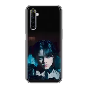 Чехлы с принтом Уэнсдей на Realme 6 (Танец Уэнсдей)