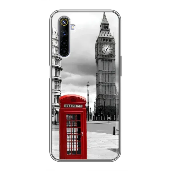 Чехол с рисунком «TELEPHONE» для Realme 6 Чехол с рисунком «TELEPHONE» для Realme 6