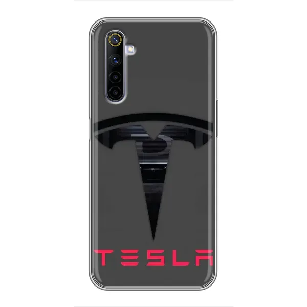 Чохол з малюнком «Logo TESLA» для Realme 6 Чохол з малюнком «Logo TESLA» для Realme 6