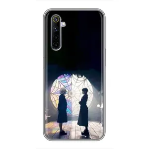 Чехлы с принтом Уэнсдей на Realme 6 (Уэнсдей и Энди)