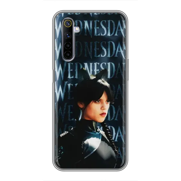 Чехол с рисунком «Уэнздей с ушками» для Realme 6 Чехол с рисунком «Уэнздей с ушками» для Realme 6