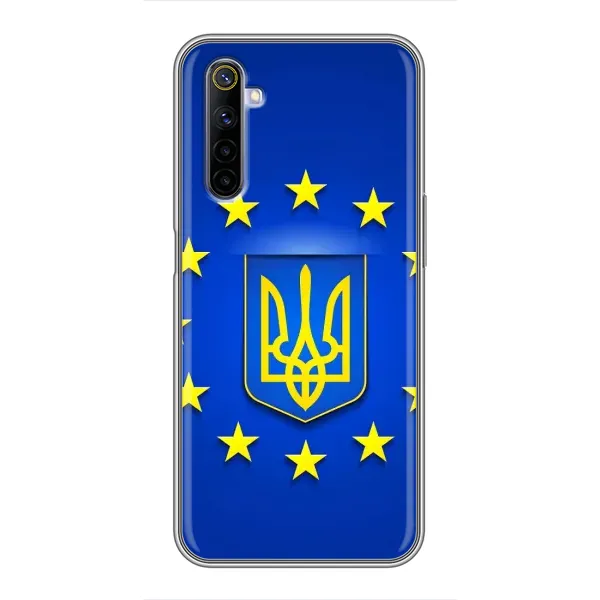 Чехол с рисунком «Украина это Европа» для Realme 6 Чехол с рисунком «Украина это Европа» для Realme 6